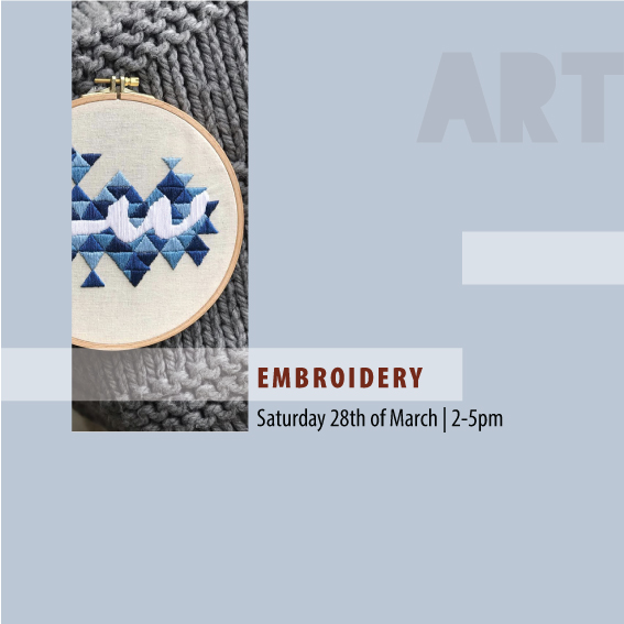 Modern Embroidery- Art Space